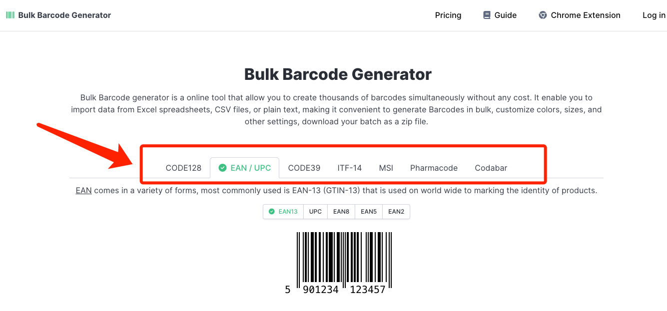 How to Use Bulk Barcode Generator